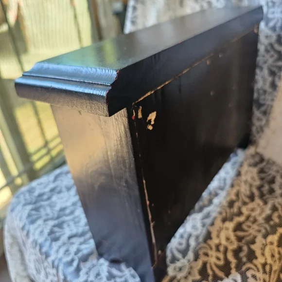 Vintage style French apothecary mini spice cabinet - Picture 11 of 16